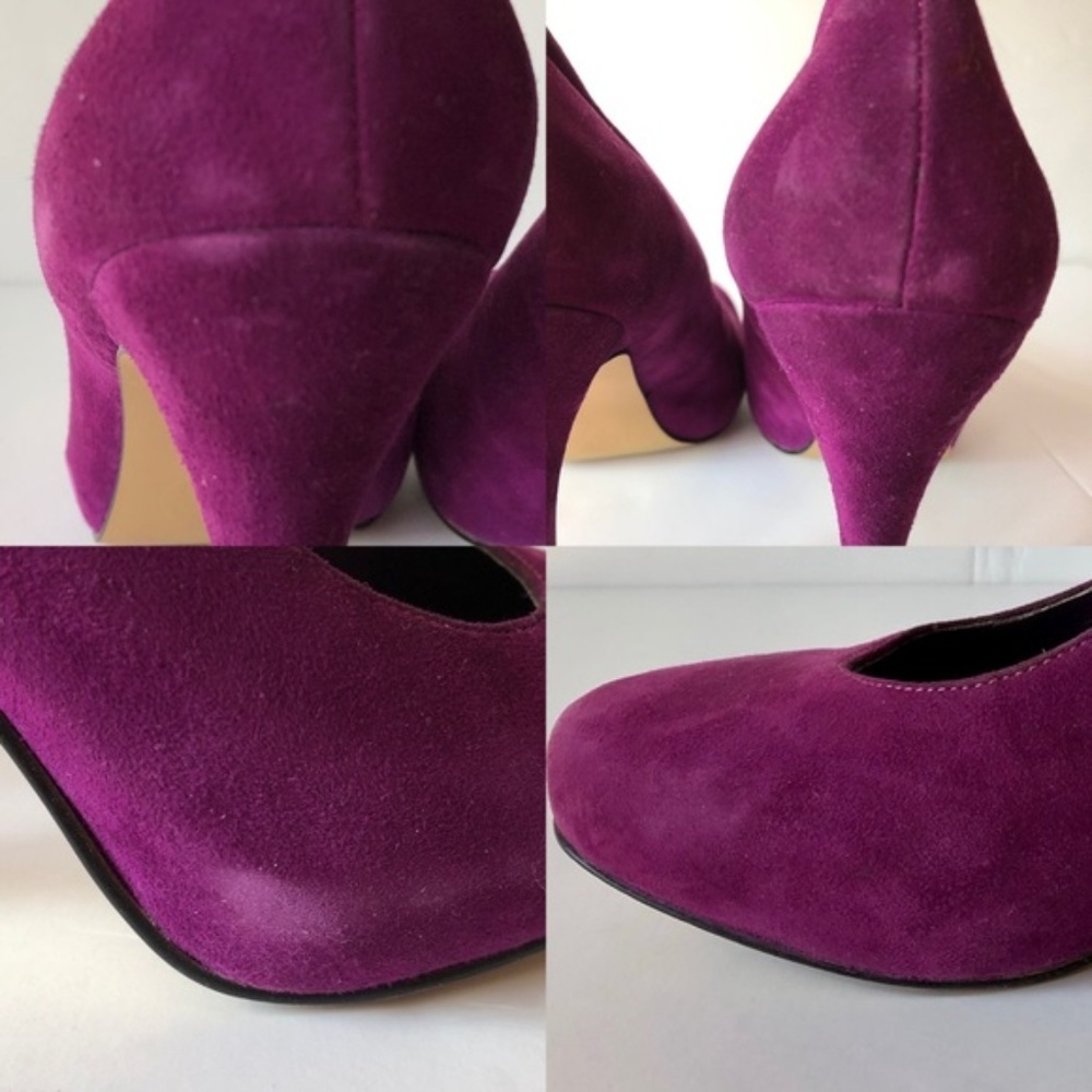 Jessica Simpson Suede Raspberry Pumps - Picture 5 of 7